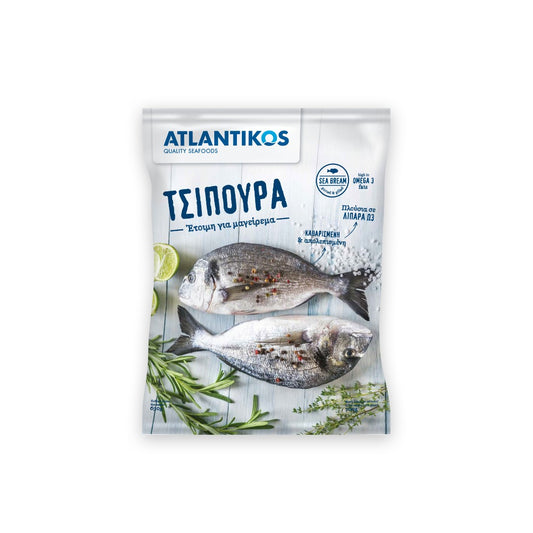ATLANTIKOS Τσιπούρα Καθαρισμένη 300-400