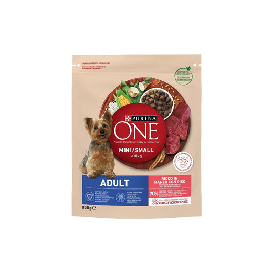 PURINA ONE Mini Adult Beef & Rise