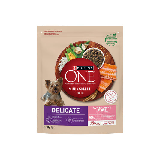 PURINA One Mini Σολομός & Ρύζι
