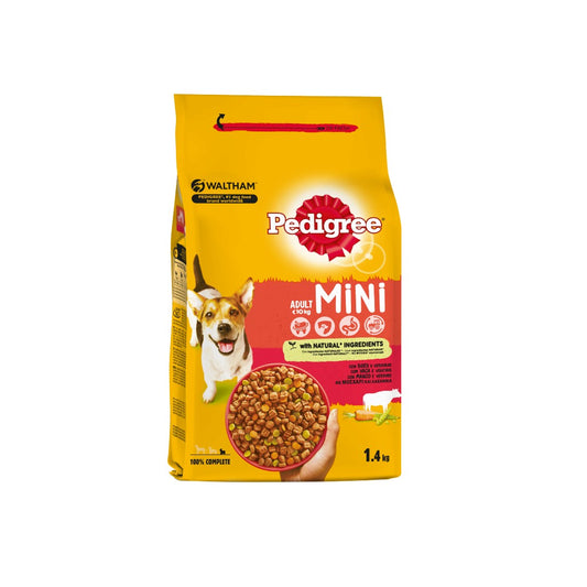 PEDIGREE Adult Mini Μοσχάρι&Λαχανικά