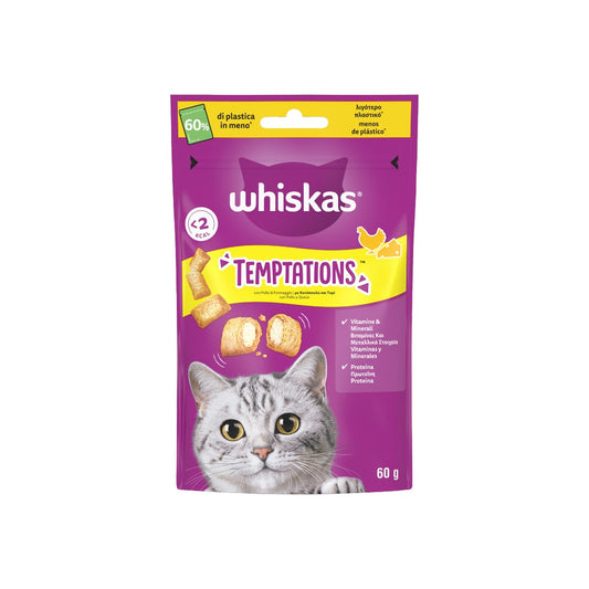 WHISKAS Temptation Κοτόπουλο - Τυρί