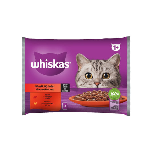 WHISKAS Επιλεγμένο Κρέας σε Σάλτσα