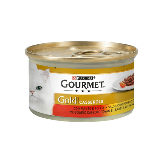 GOURMET Gold Casserole Βοδινό&Κοτόπ.